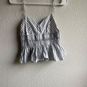 Chevron Express Crop Top